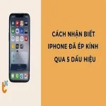 Cách nhận biết iPhone ép kính qua 5 dấu hiệu dễ thấy bằng mắt thường