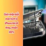 Cách nhận biết màn hình lô iPhone khi đi thay, chuẩn 100%