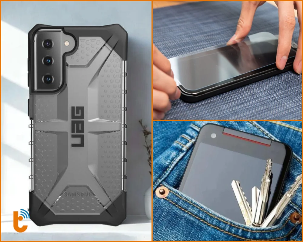 Cách phòng tránh màn hình điện thoại bị sọc khỏi tác động vật lý