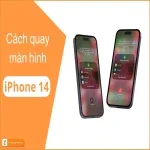 Cách quay màn hình iPhone 14 (Plus, Pro , Pro max) - Hướng dẫn đơn giản & chi tiết