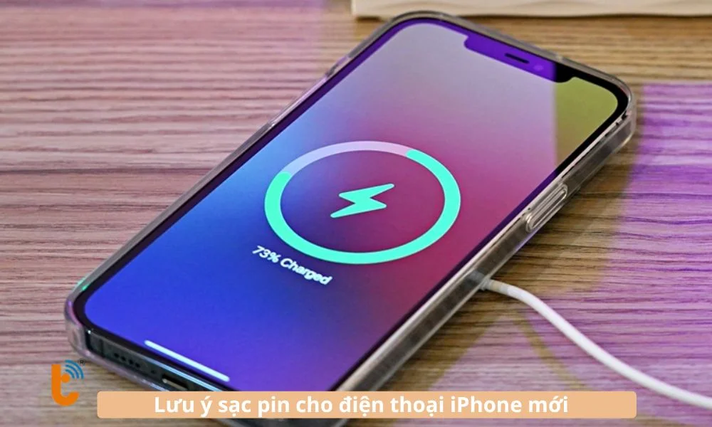 Lưu ý về sạc pin cho điện thoại iPhonemới mua 