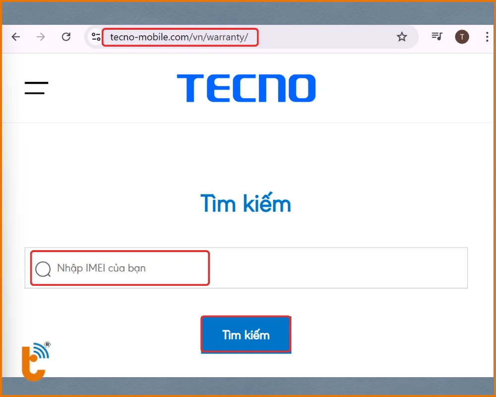 Cách sử dụng IMEI Tecno kiểm tra bảo hành trên website chính hãng
