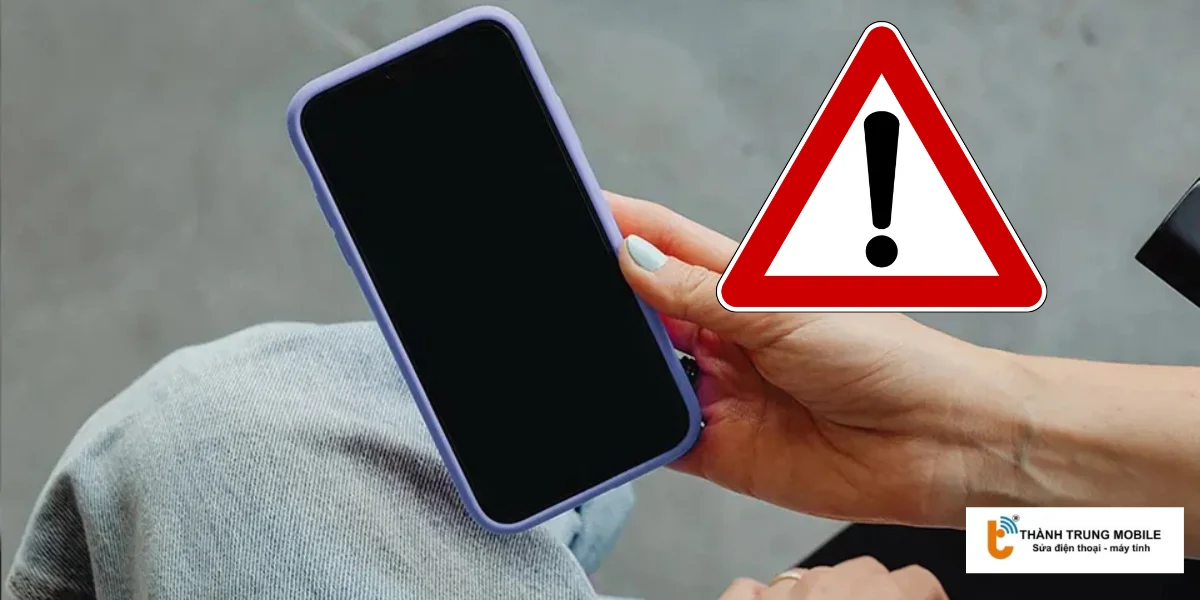 Cách sửa iPhone bị đen màn hình sau khi bị rơi hoặc va đập