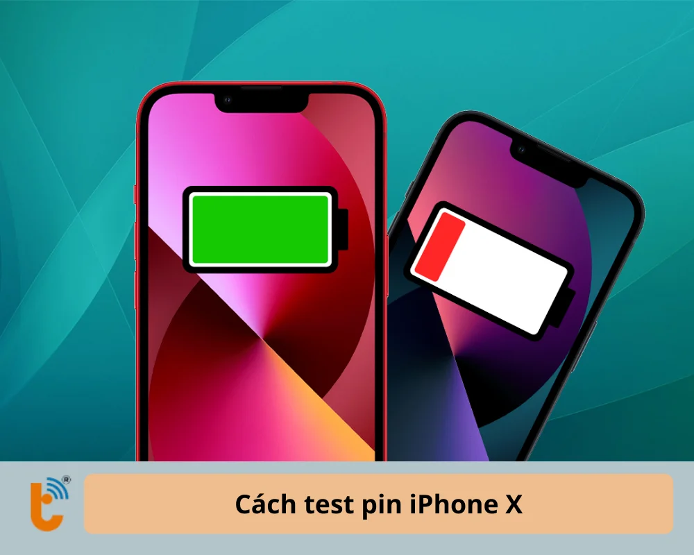 Cách test pin iPhone X