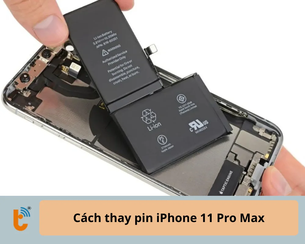 Cách thay pin iPhone 11 Pro Max