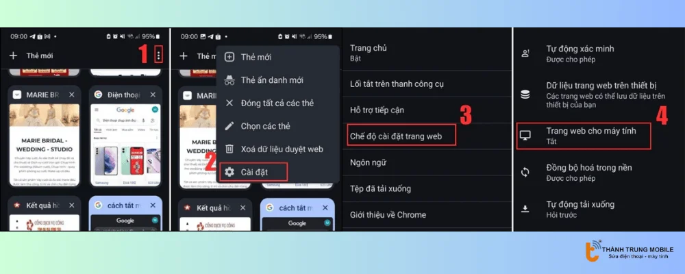 Cài đặt Chrome trên Android