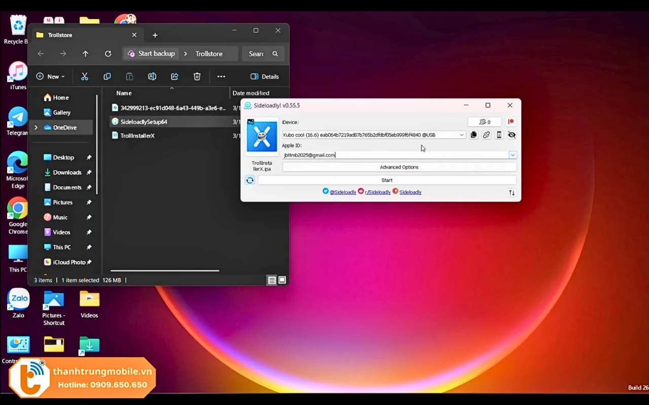 Cài đặt TrollStore chính thức