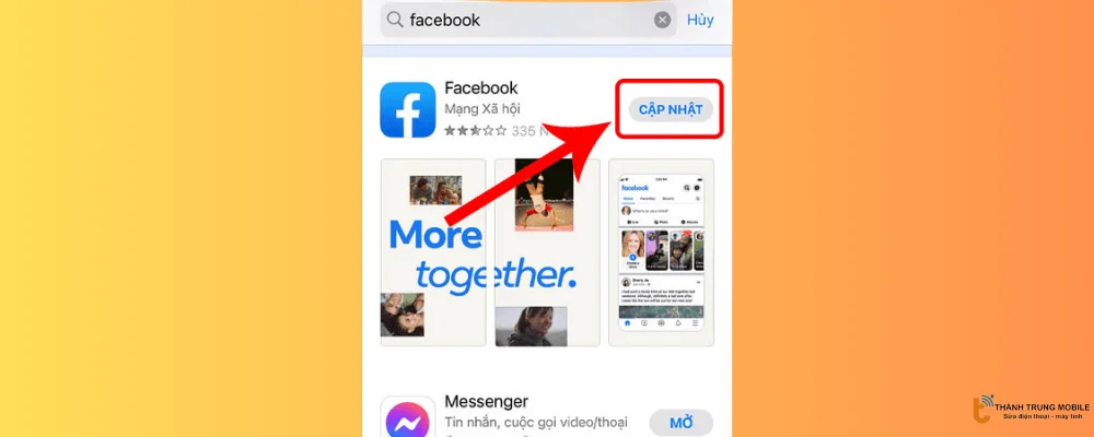 Cập nhật Facebook