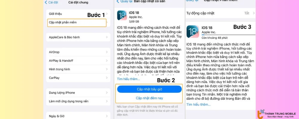 Cập nhật iOS