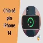 Hướng dẫn chia sẻ pin iPhone 14 nhanh chóng cho người mới