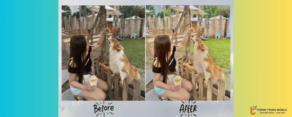 Chỉnh ảnh đăng lên mạng xã hội