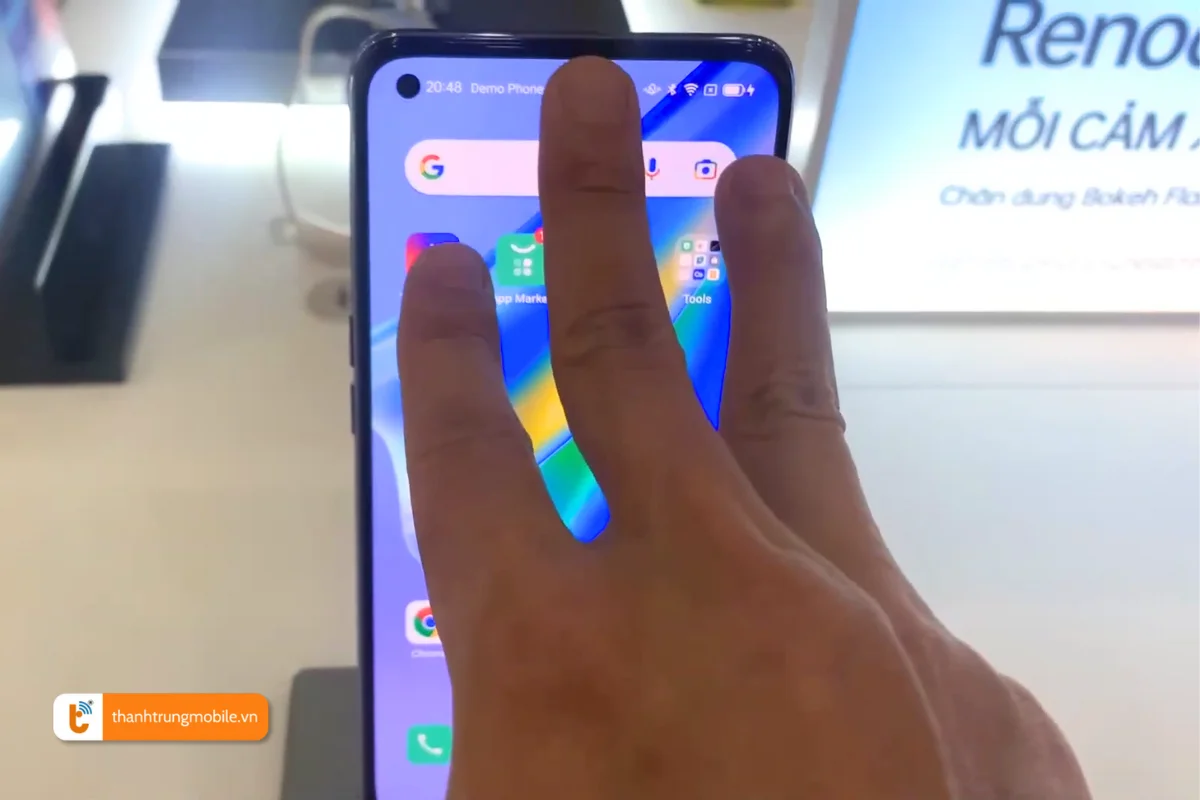 chụp màn hình oppo a95