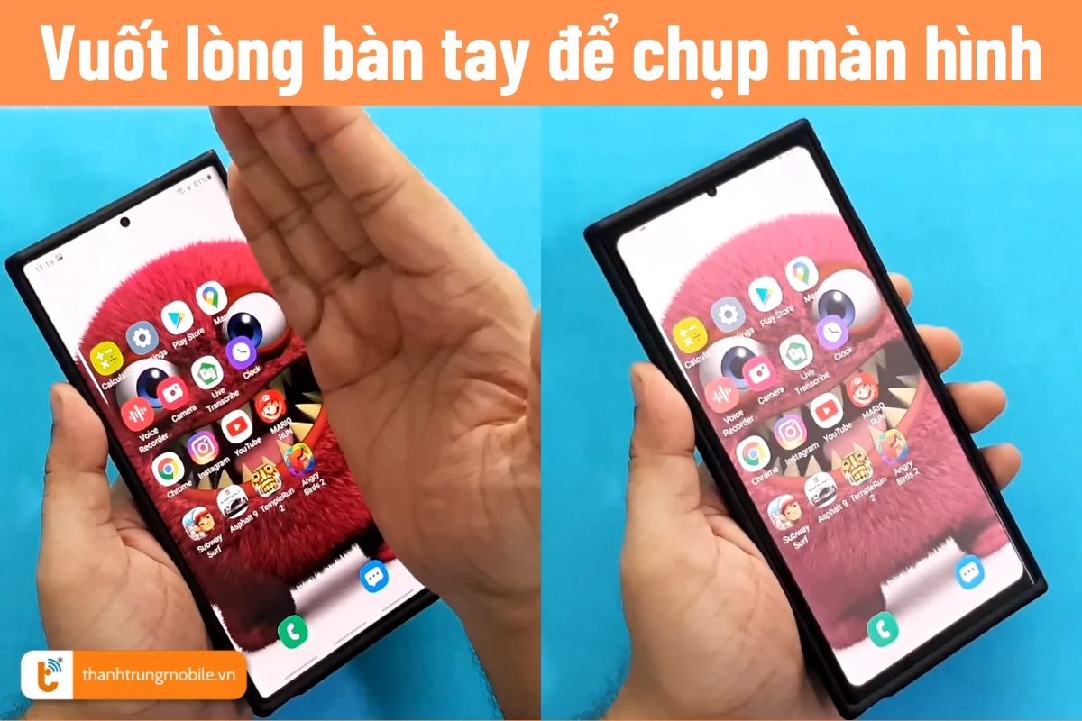 chụp màn hình samsung note 20 ultra