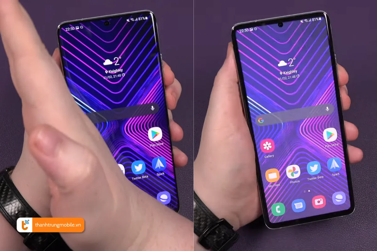 chụp màn hình samsung s21 plus