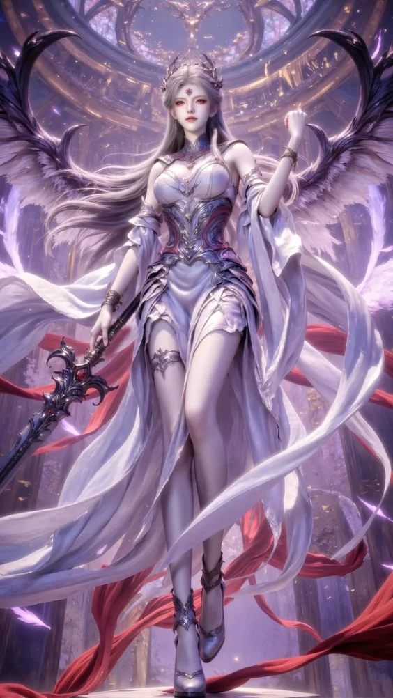 Cô gái có cánh và thanh kiếm tối thượng