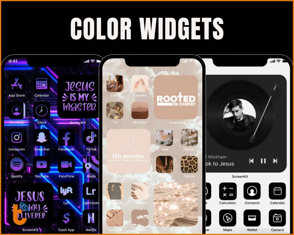 Color Widgets mang đến những khối tiện ích đầy màu sắc và hiện đại cho màn hình của bạn