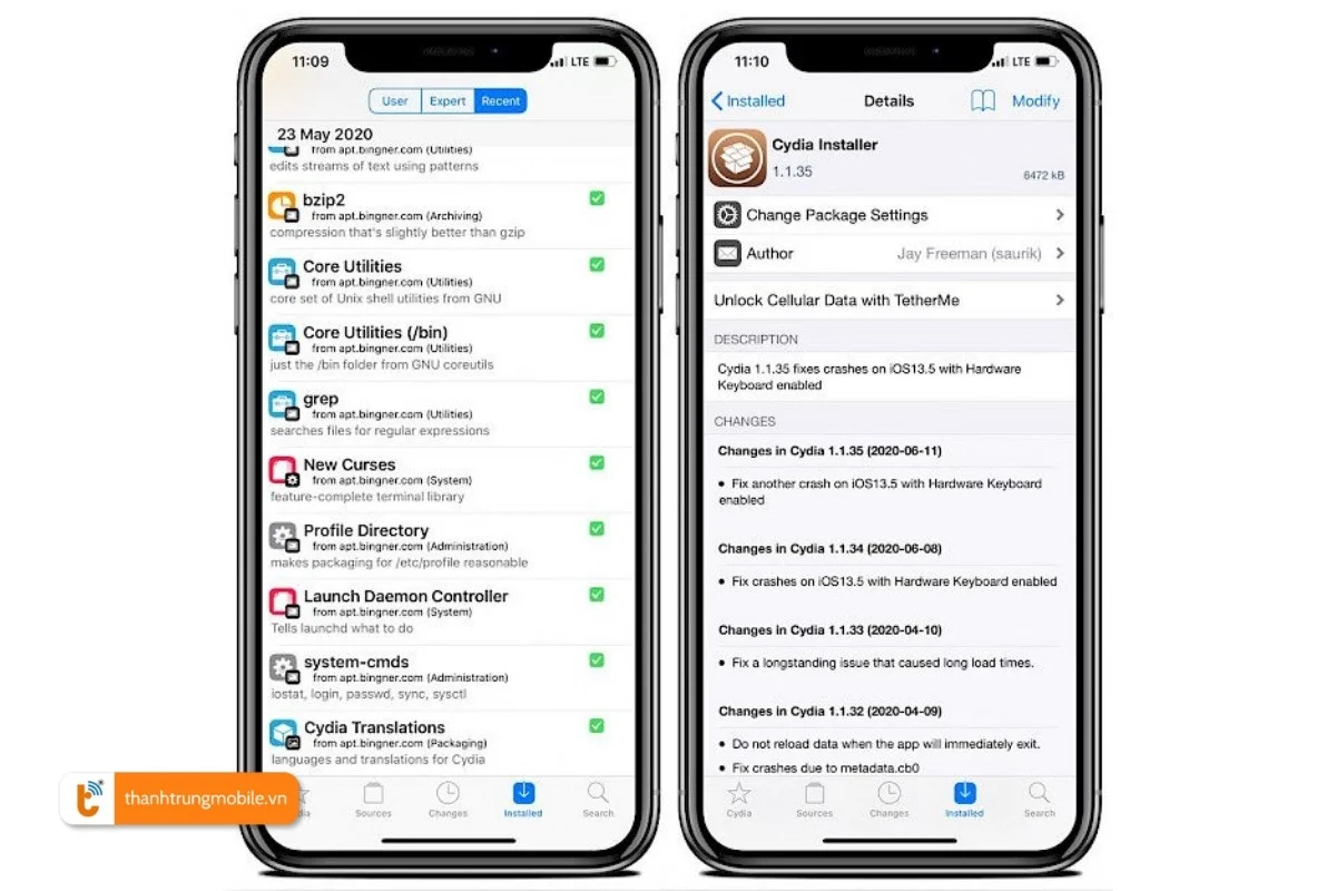 Cydia Installer file DEB a2
