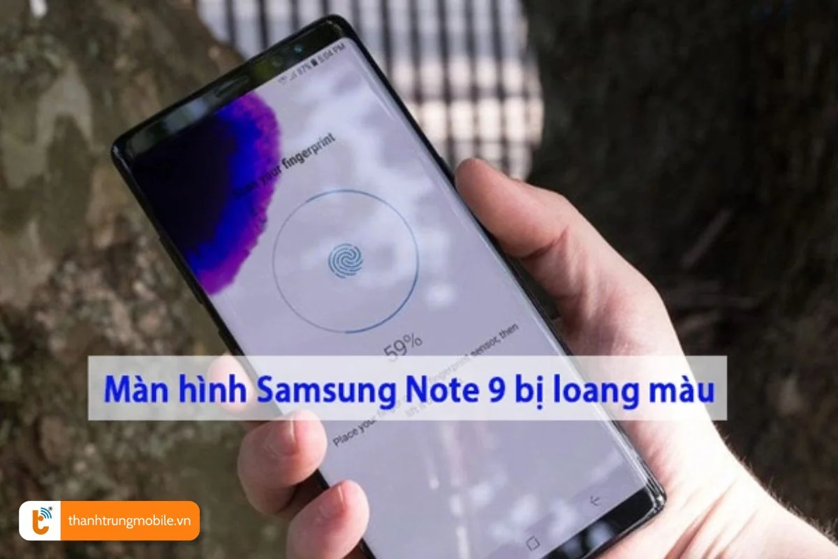 Dấu hiệu màn hình Samsung Note 9 cần thay thế