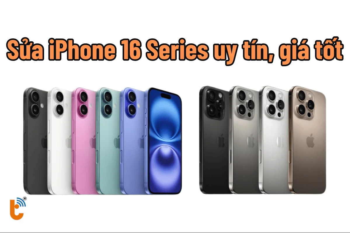 Dịch vụ sửa iPhone 16 Series giá rẻ tại Thành Trung Mobile