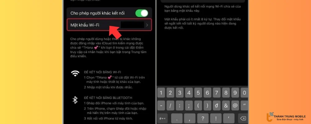 Đổi mật khẩu Wifi