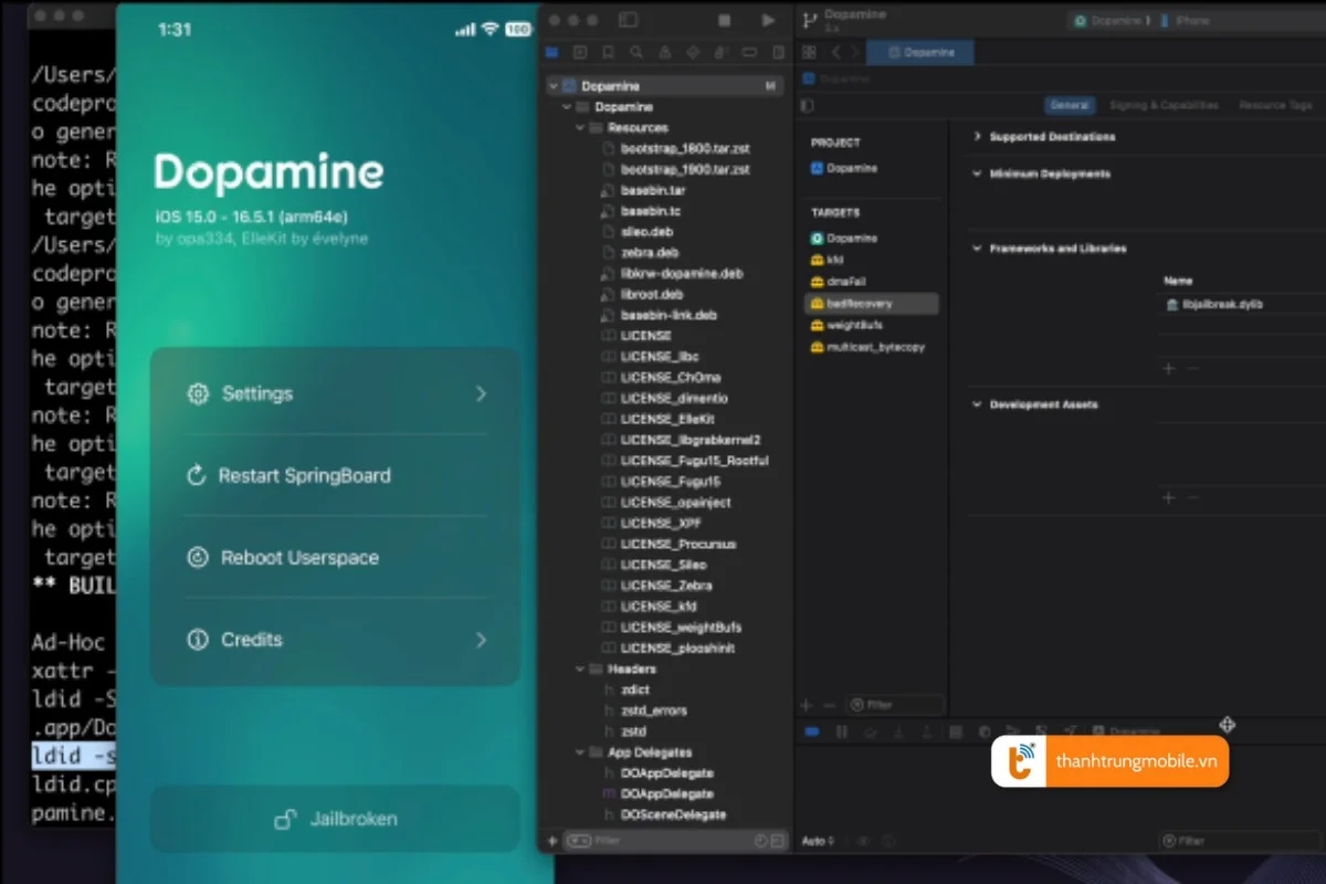 Dopamine Jailbreak bằng Windows a2