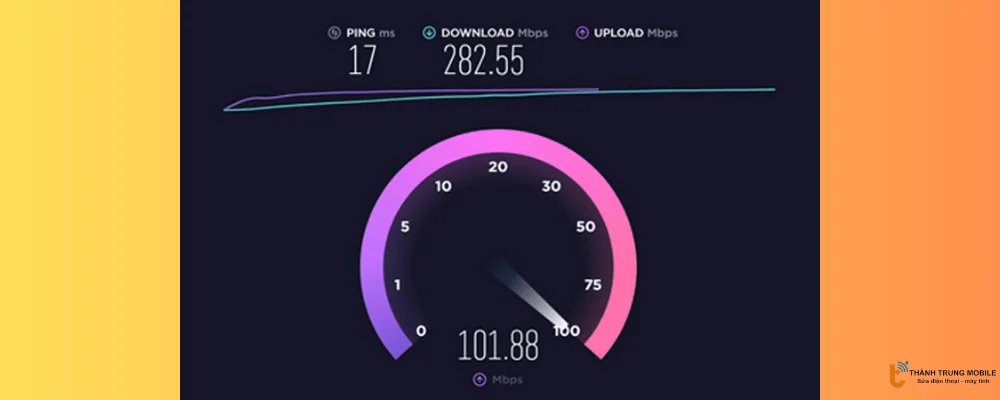 Dùng công cụ Speedtest.net để đo tốc độ mạng