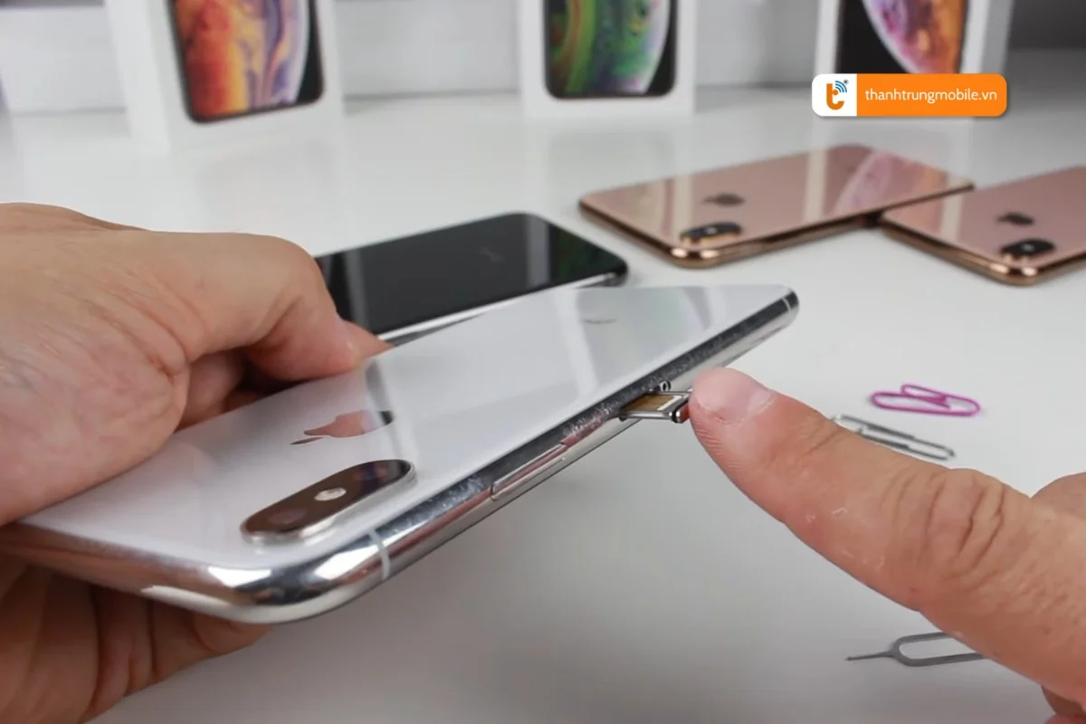 Ghép sim iPhone X Series a2