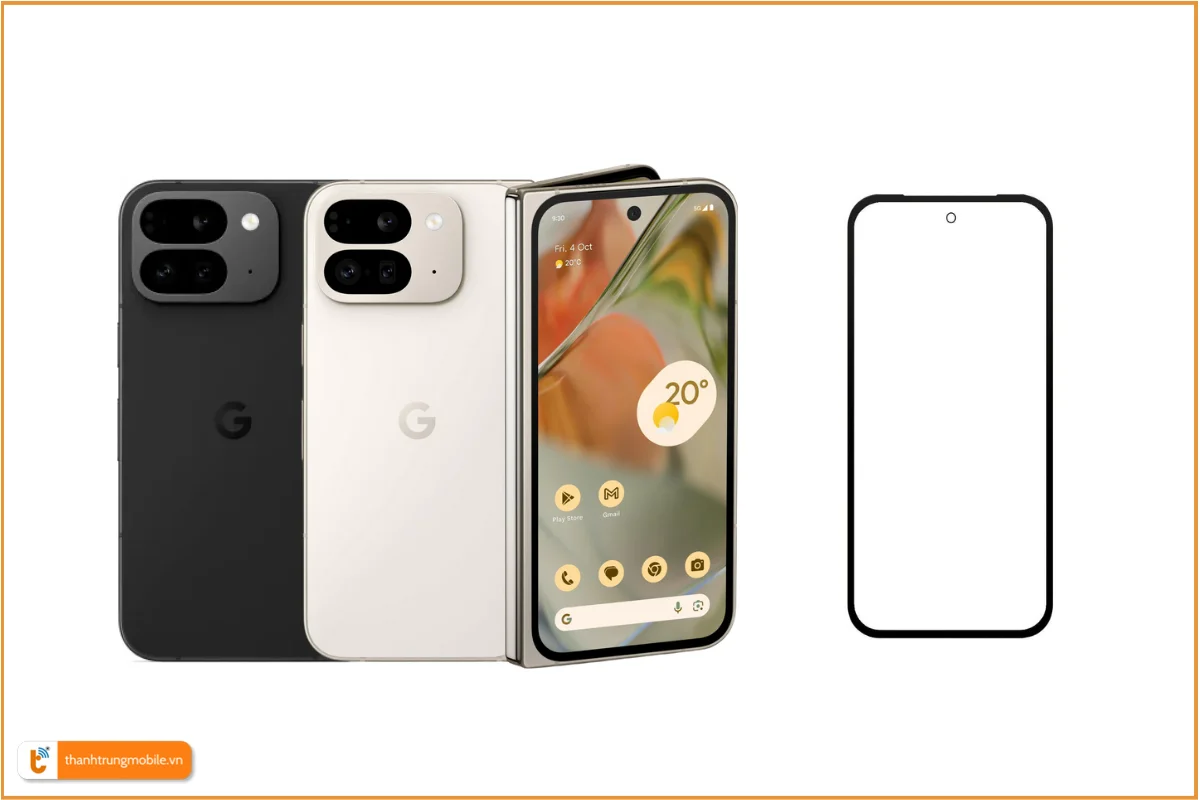 Ép kính Google Pixel 9 Pro Fold chuyên nghiệp, giá tốt nhất