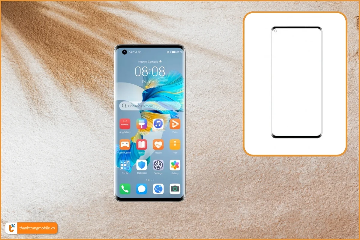 Ép kính Huawei Mate 40 chuẩn đẹp, lấy ngay