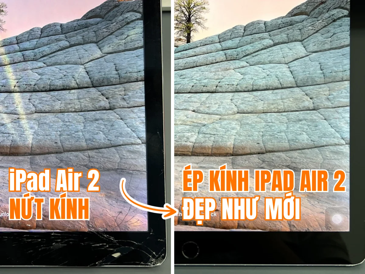 Ép kính iPad Air 2