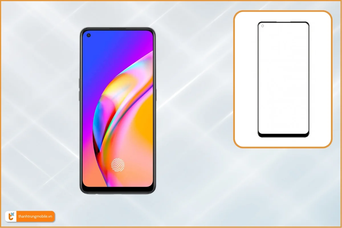 Ép kính Oppo F19 Pro Plus giá rẻ, nhanh chóng - Thành Trung Mobile