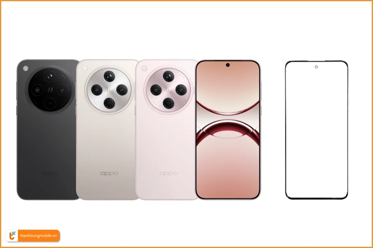 Ép kính Oppo Find X8 chuyên nghiệp, giá rẻ
