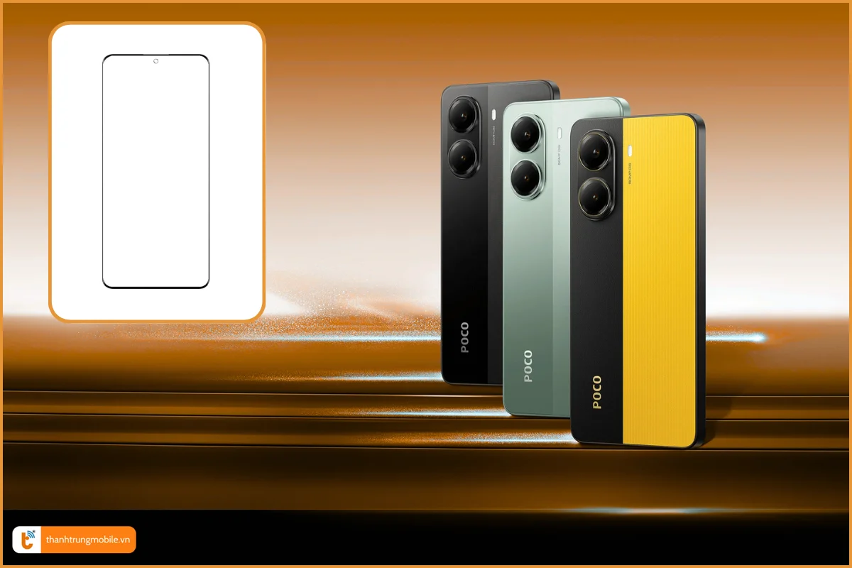 Ép kính POCO X7 Pro zin đẹp, giá rẻ