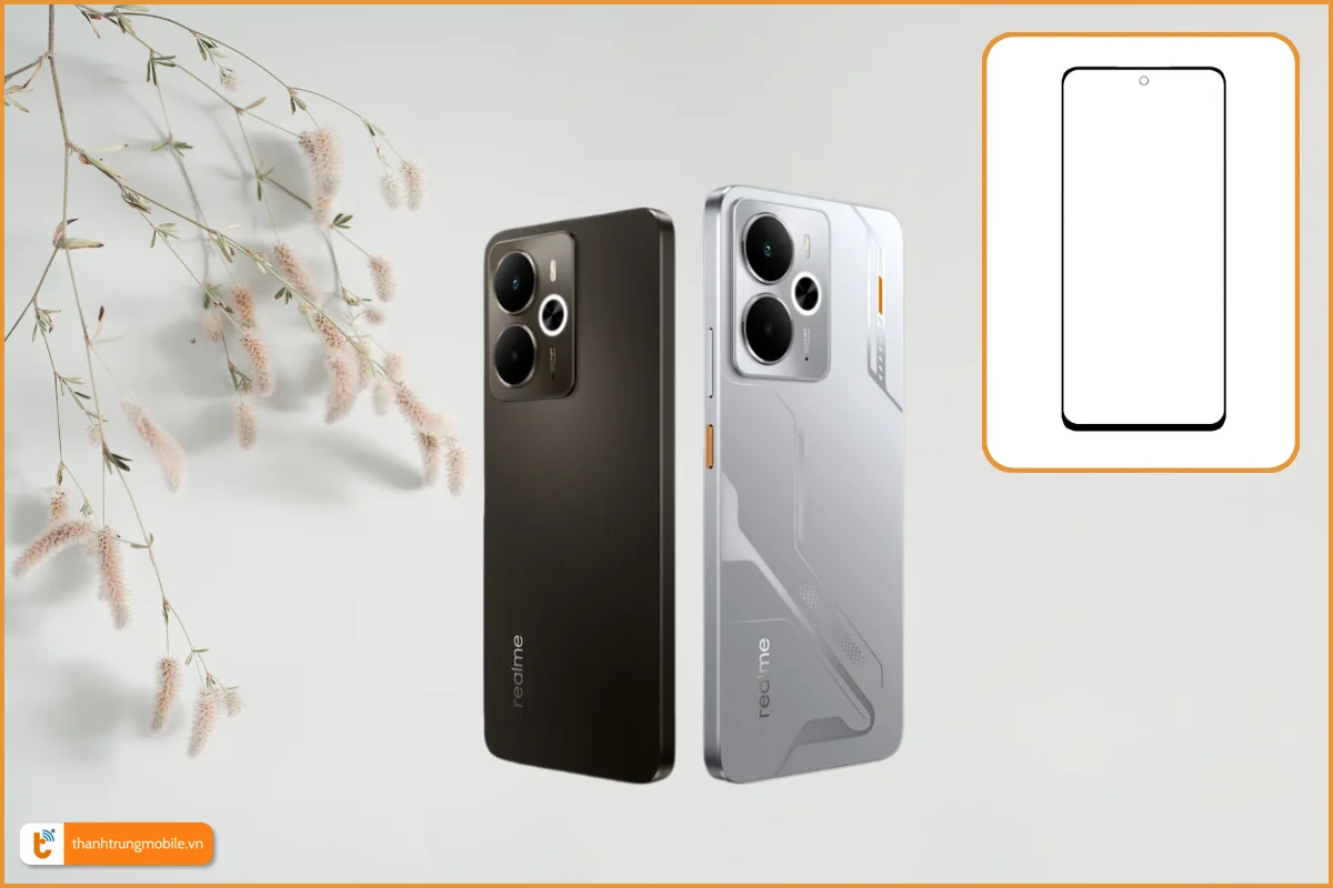 Ép kính Realme 14 5G chuẩn đẹp, giá rẻ
