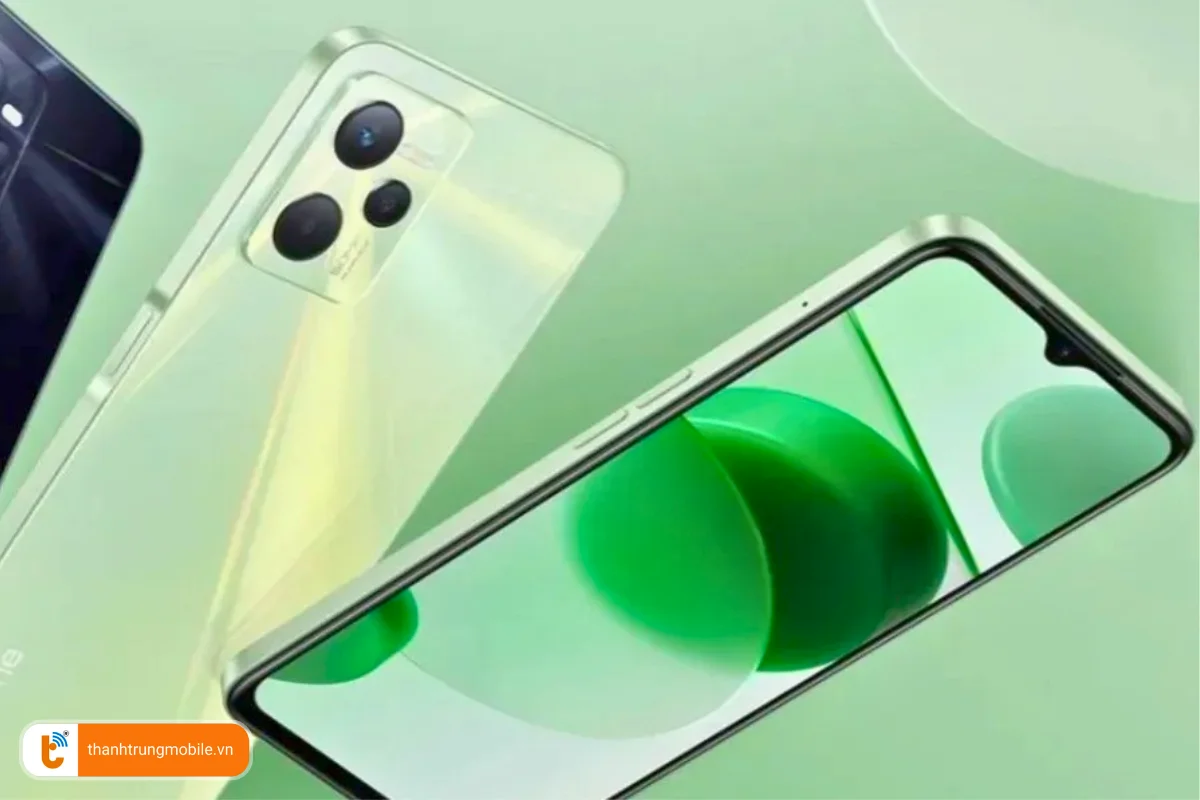 Ép kính Realme C30