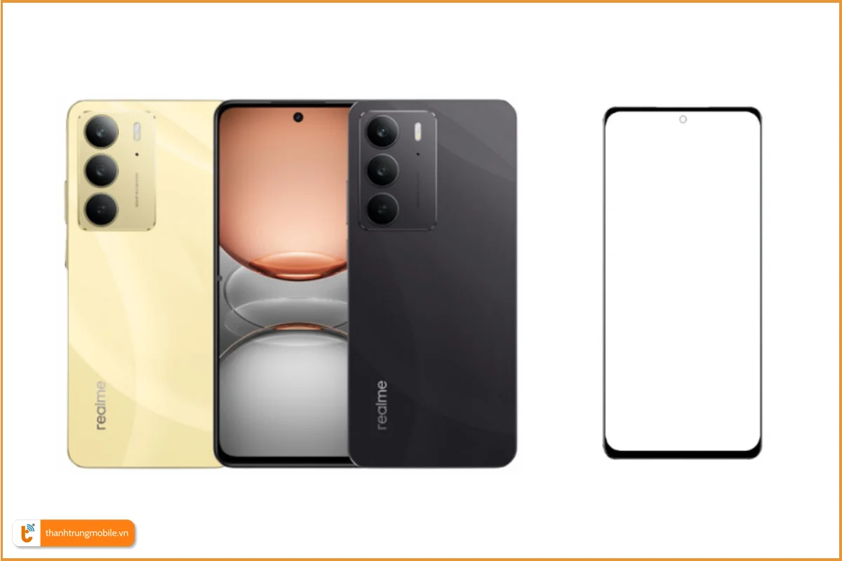 Ép kính Realme C75 chuẩn đẹp, giá rẻ