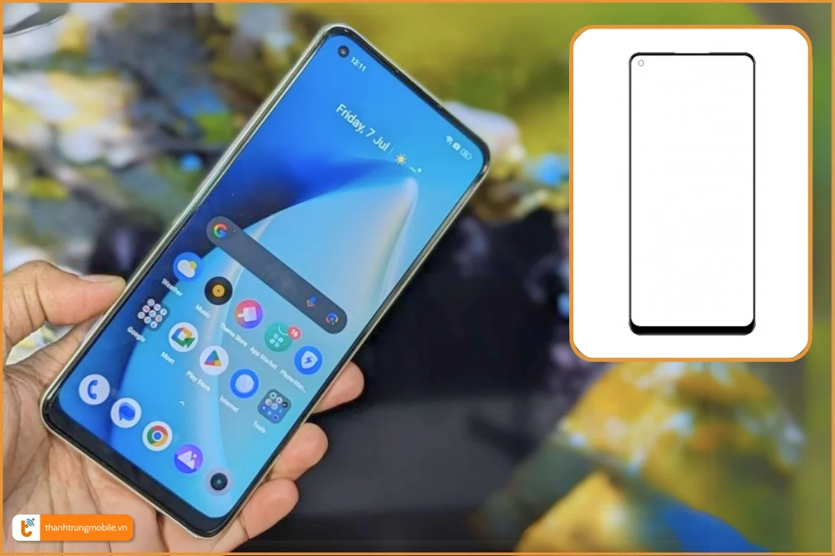 Ép kính Realme Narzo 60 giá rẻ, nhanh chóng - Thành Trung Mobile