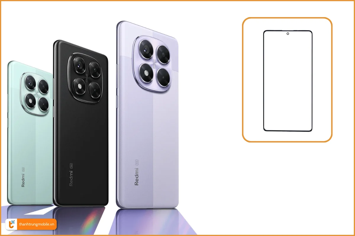 Ép kính Redmi Note 14 Pro 5G zin đẹp, lấy ngay