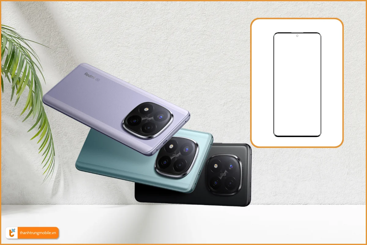 Ép kính Redmi Note 14 Pro Plus 5G zin đẹp, giá rẻ
