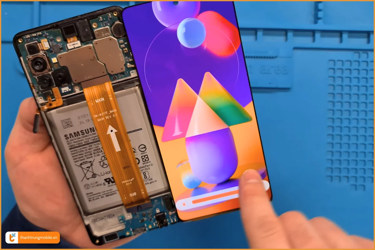 Thay mặt Kính Samsung M31s