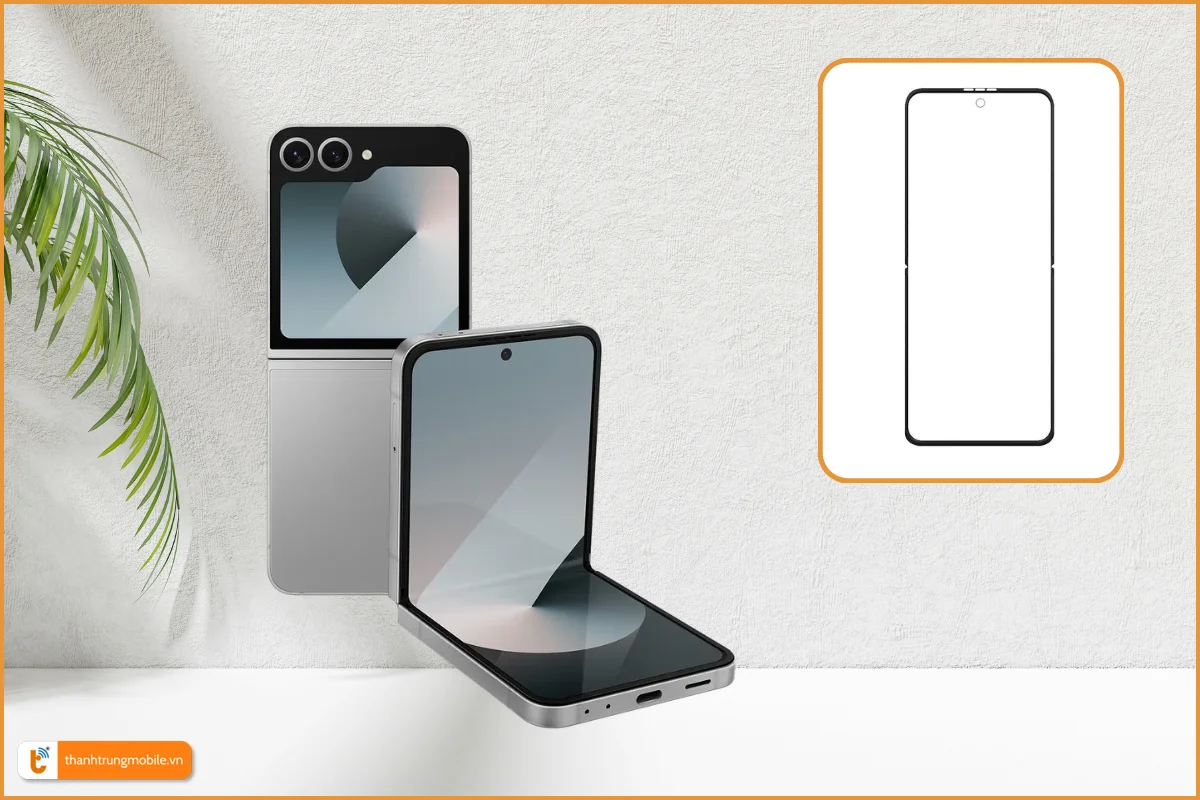 Ép kính Samsung Z Flip 6 chuyên nghiệp, lấy ngay