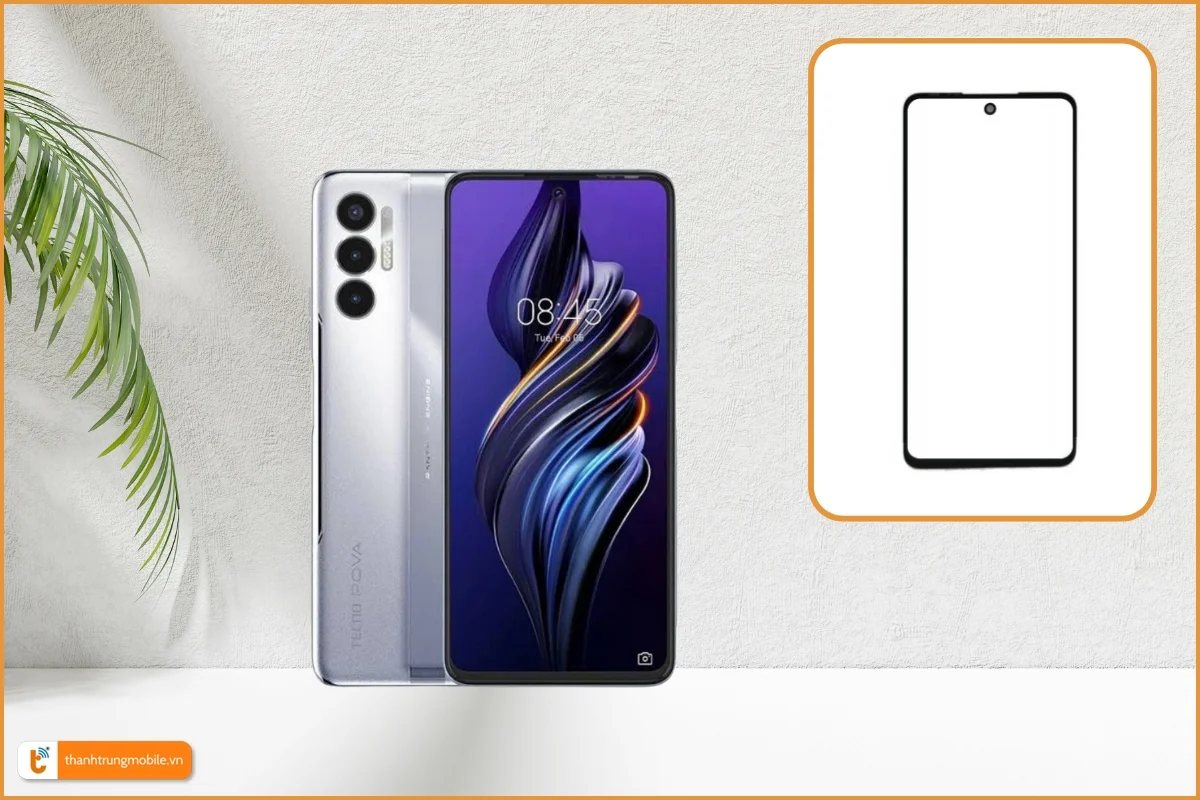 Ép kính Tecno Pova 3 lấy ngay, giá rẻ