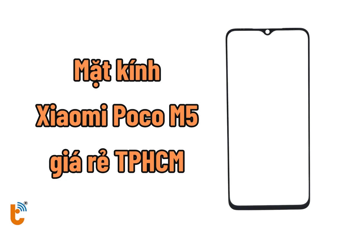 Ép kính Xiaomi Poco M5