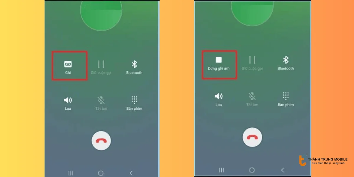 Ghi âm cuộc gọi trên Samsung bằng tính năng trong máy
