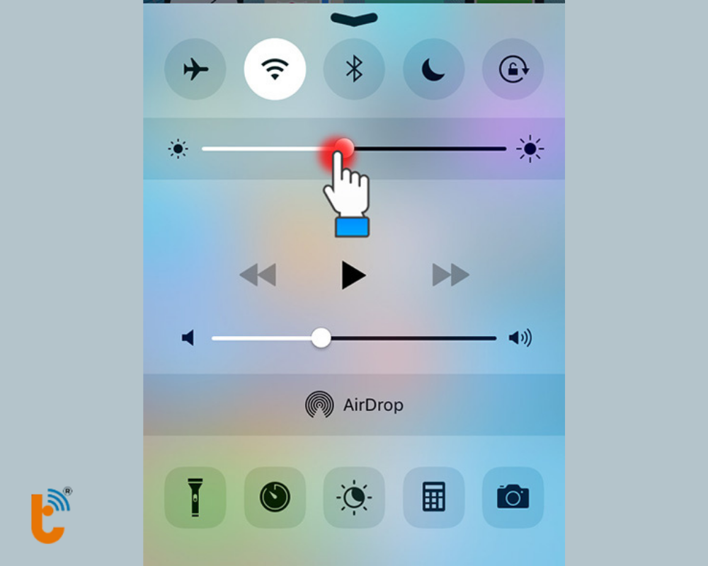 Giảm độ sáng màn hình để tiết kiệm pin