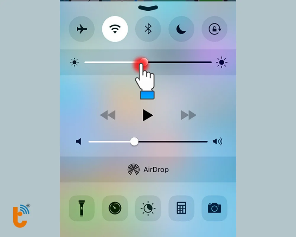 Giảm độ sáng màn hình để tiết kiệm pin