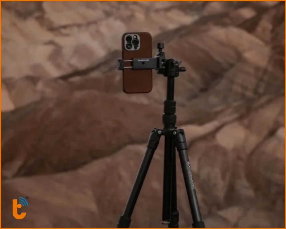 Giữ máy thật tĩnh bằng chân máy