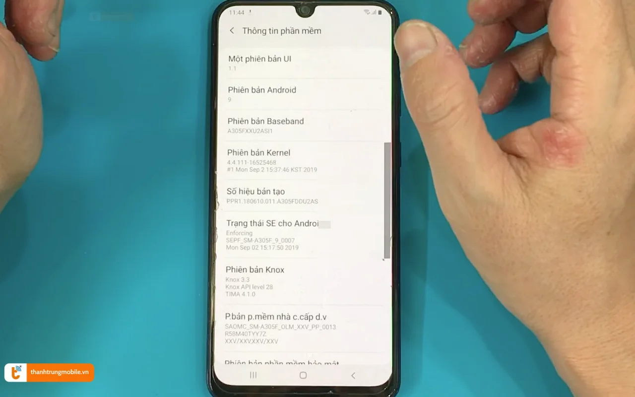 Gỡ bỏ xác minh tài khoản Google Samsung A41