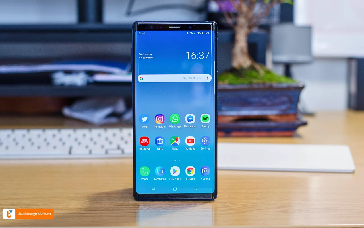 Gỡ bỏ xác minh tài khoản Google Samsung Note 9