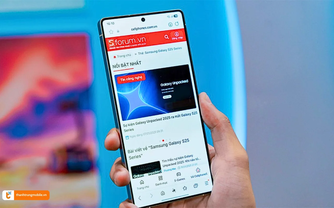 Gỡ bỏ xác minh tài khoản Google Samsung S25 Series